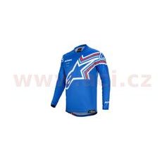 dres RACER BRAAP 2020, ALPINESTARS (modrá/bílá)
