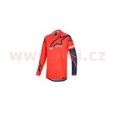 dres RACER TECH COMPASS 2020, ALPINESTARS (světlá červená/tmavá modrá)