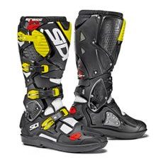 SIDI Crossfire 3 SRS 2020 - černá / bílá / žlutá fluo