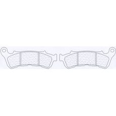 Brzdové destičky CL BRAKES 3082 MSC