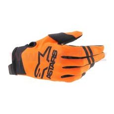 rukavice RADAR 2021, ALPINESTARS, dětské (oranžová/černá)