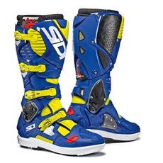 SIDI Crossfire 3 SRS 2020 - modrá / žlutá fluo