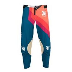 Motokrosové dětské kalhoty YOKO VIILEE modrý / oranžový 22