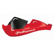 Chrániče páček POLISPORT EVOLUTION INTEGRAL s montážní sadou (Ø22 mm) červená CR 04
