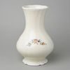 Váza 23 cm, Thun 1794, karlovarský porcelán, BERNADOTTE ivory + kytičky