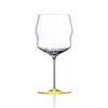 Křišťálová sklenice na víno 650 ml, Kalyke - Citrín, Sklárna Květná 1794