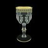 Astra Gold: Sklenice na víno 230 ml, křišťál, Antique Golden Black decor