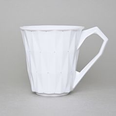 Hrnek Diamond Maxi, Bílá, 550 ml, porcelán Goldfinger