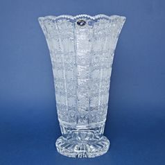 Křišťálová váza broušená - 500PK, 305 mm, Crystal BOHEMIA