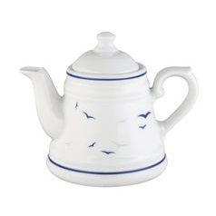 Konvice čajová 0,65 l, Worpswede 4164 Rügen, Královský porcelán Tettau