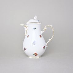 Konvice kávová s víčkem 0,60 l, Rakouská házenka, Český porcelán a.s.