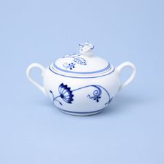 Cukřenka s oušky s víčkem bez výřezu 0,30 l, Eco modré, Český porcelán a.s.