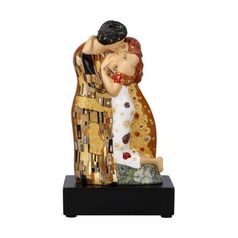 Figurka Polibek, 11 / 7 / 18 cm, porcelán, G. Klimt, Goebel