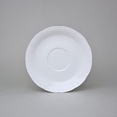 Podšálek 170 mm, Thun 1794, karlovarský porcelán, NATÁLIE bílá