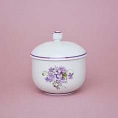 Cukřenka bez oušek s víčkem bez výřezu, 0,30 l, filaky, Český porcelán a.s.