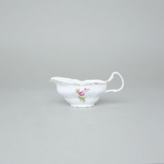 Omáčník / omáčníček 50 ml, Thun 1794, karlovarský porcelán, BERNADOTTE míšeňská růže