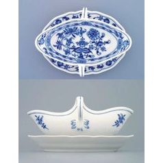 Sauceboat oval with stand 0,55 l, Original Blue Onion Pattern