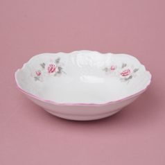 Růžová linka: Miska 19 cm, Thun 1794, karlovarský porcelán, BERNADOTTE růžičky