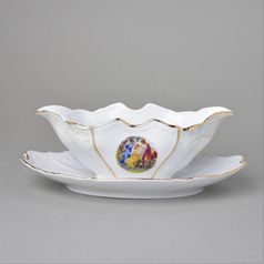 Tři Grácie: Omáčník 500 ml s podstavcem, Thun 1794, karlovarský porcelán, BERNADOTTE