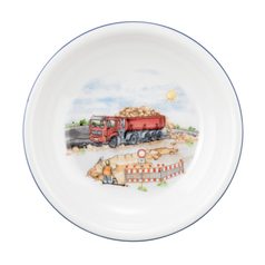 Malý stavitel: Talíř hluboký 20 cm, Compact 65285, Porcelán Seltmann