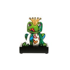 Figurka Prince (žabáka), 11,5 / 7,5 / 14,5 cm, porcelán, R. Britto, Goebel