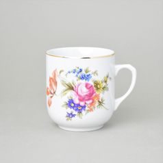 Hrnek Trojka 0,28 l, míšeňská růže, Český porcelán a.s.