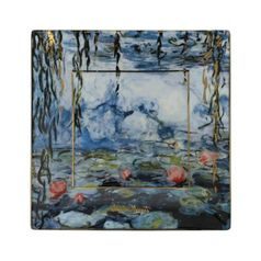 Miska Leknín 12 cm, jemný kostní porcelán, C. Monet, Goebel Artis Orbis