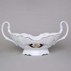 Mísa na ovoce 2 uši 34 cm, Thun 1794, karlovarský porcelán, BERNADOTTE erbíky