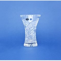 Křišťálová váza broušená, 180 mm, Crystal BOHEMIA