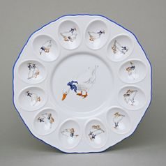 Podnos párty na vejce 24,3 cm, husy, Český porcelán a.s.