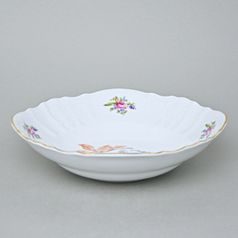 Mísa hluboká 25 cm, Thun 1794, karlovarský porcelán, BERNADOTTE míšeňská růže