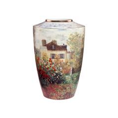 Váza Monetův dům, 16 / 16 / 24 cm, porcelán, C. Monet, Goebel