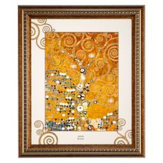 Obraz Strom života, 48 / 4 / 58 cm, porcelán, G. Klimt, Goebel