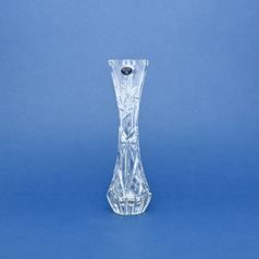 Křišťálová váza broušená úzká, Větrník, 255 mm, Crystal BOHEMIA