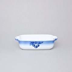 Mísa zapékací s uchy malá 5,5 x 21,8 x 13 cm, Thun 1794, karlovarský porcelán, BLUE CHERRY