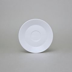 Podšálek 120 mm, Lea bílá, Thun karlovarský porcelán