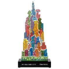 Figurka The City that Never Sleeps, 34,5 / 17 / 70 cm, porcelán, J. Rizzi, Goebel