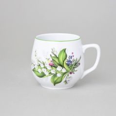 Hrnek Baňák 0,3 l, konvalinky, Český porcelán a.s.