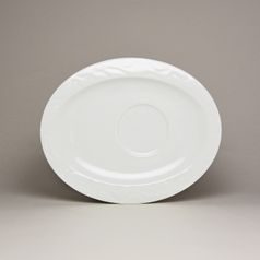 Allegro: Podšálek oválný 19 cm, Porcelán Seltmann