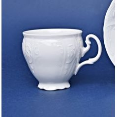 Šálek kávový 150 ml, Thun 1794, karlovarský porcelán, BERNADOTTE bílá