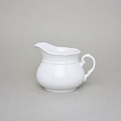 Mlékovka nízká 450 ml, Thun 1794, karlovarský porcelán, NATÁLIE bílá