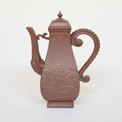 Moka konvička, Boettger Stoneware, Míšeňský porcelán