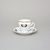 Šálek a podšálek Espresso 75 ml / 11,5 cm, Thun 1794, karlovarský porcelán, BERNADOTTE erbíky