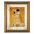 Obraz 48 x 58 cm, porcelán, Polibek, G. Klimt, Goebel