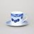 Šálek a podšálek 0,2 l / 15 cm, Thun 1794, karlovarský porcelán, BLUE CHERRY