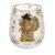 Svícen Adele, 8,5 / 8,5 / 9,5 cm, sklo, G. Klimt, Goebel