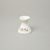 Svícen 65 mm, Thun 1794, karlovarský porcelán, BERNADOTTE ivory + kytičky