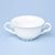 Šálek na polévku 300 ml - 2 uši, Ophelie bílá, Thun 1794