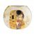Váza Polibek, 26 / 10 / 22 cm, sklo, G. Klimt, Goebel