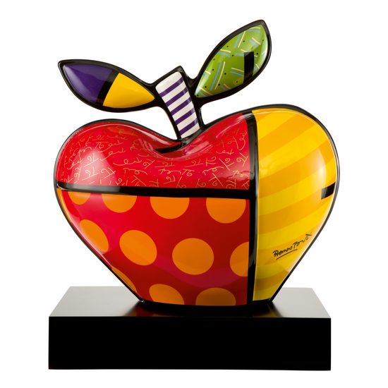 Figurka Big Apple, 49 / 33 / 58 cm, porcelán, R. Britto, Goebel